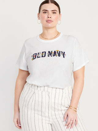 Camiseta Cuello Redondo con Logo
