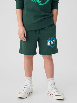 Short Deportivo con Logo, Niño