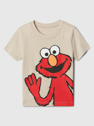 Camiseta Manga Corta con Gráfico Elmo, Bebé