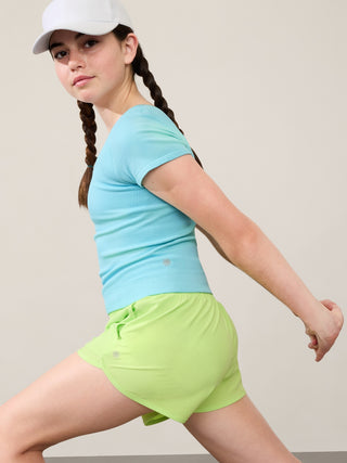 Camiseta Corta sin Costuras, Niña