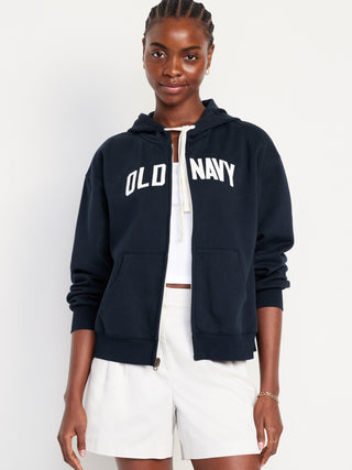 Sudadera con Cremallera y Logo