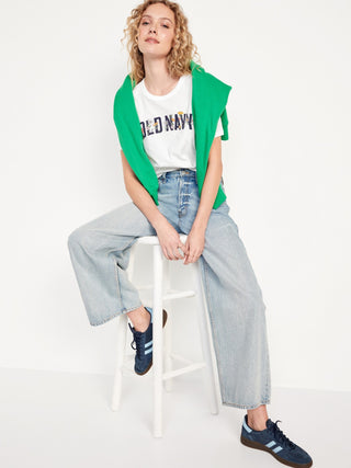 Camiseta Cuello Redondo con Logo
