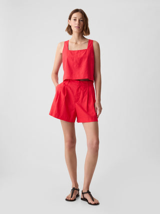 Blusa Corto con Botones en la Espalda