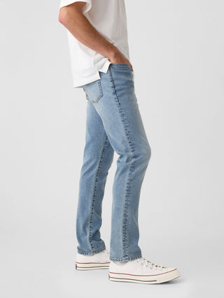 Jeans Ajustados con Bolsillos