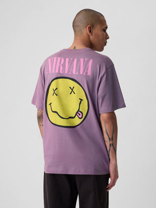 Camiseta Gráfica Diseño Nirvana