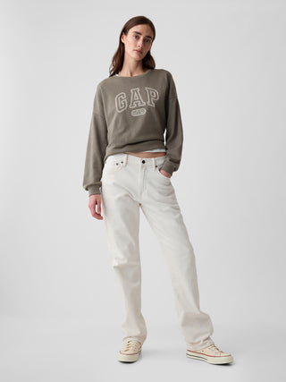 Sudadera Cuello Redondo con Logo