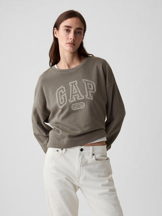 Sudadera Cuello Redondo con Logo