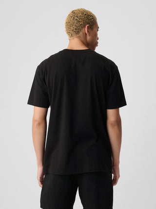 Camiseta Cuello Redondo con Bolsillo
