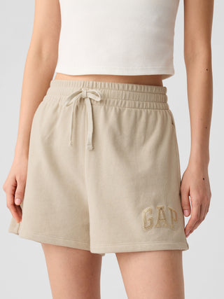 Short con Cintura Elástica y Logo