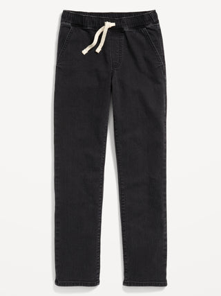 Straight Jeans with Elastic Waist, Boy