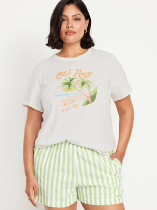 Camiseta Manga Corta con Gráfico