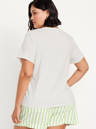 Camiseta Manga Corta con Gráfico