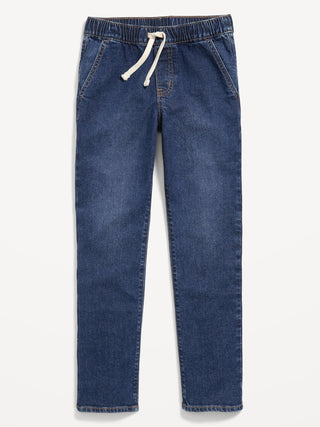 Jeans Rectos con Cintura Elástica, Niño