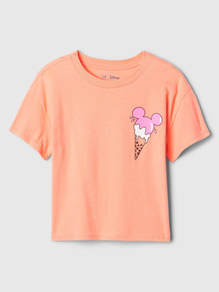 Camiseta Manga Corta con Gráfico, Niña