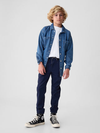 Pantalón con Cintura Elástica de Algodón, Niño