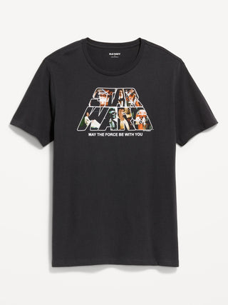 Camiseta Manga Corta con Gráfico Star Wars, Hombre