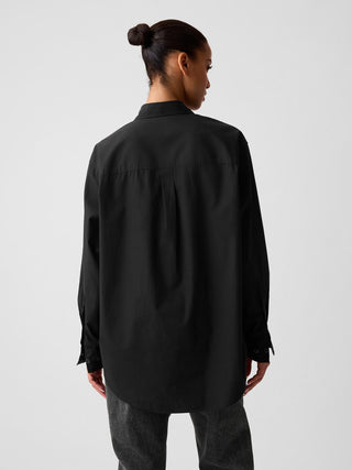 Camisa Manga Larga de Algodón