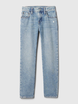 Jeans Recto con Bolsillos, Niño