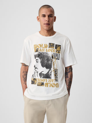 Camiseta Manga Corta con Gráfico, Hombre