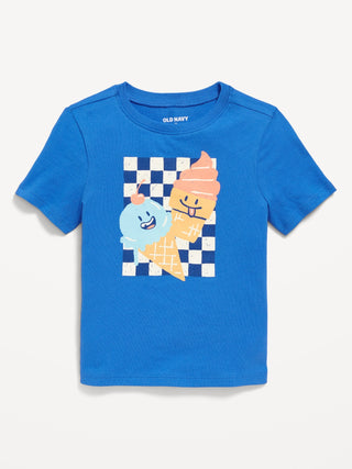 Camiseta Manga Corta con Gráfico, Niño