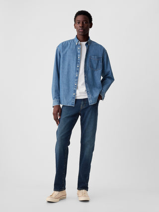 Straight Jeans.
