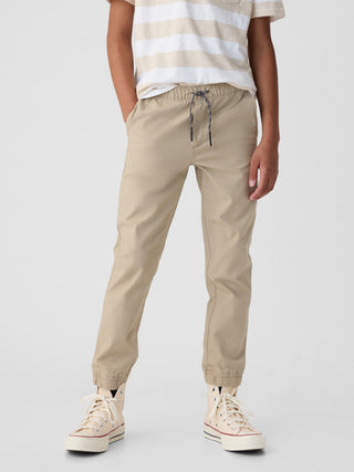 Pantalón con Cintura Elástica de Algodón, Niño