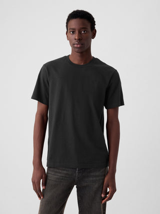 Camiseta Cuello Redondo de Algodón