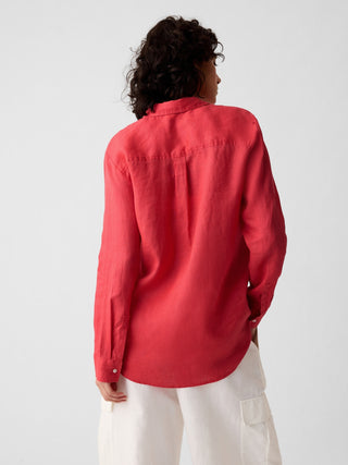 Camisa Manga Larga de Lino