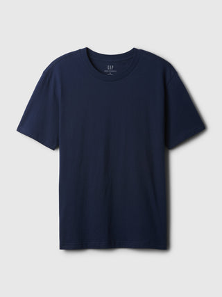 Camiseta Cuello Redondo de Algodón