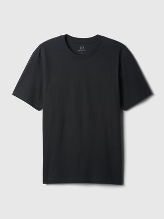 Camiseta Cuello Redondo de Algodón
