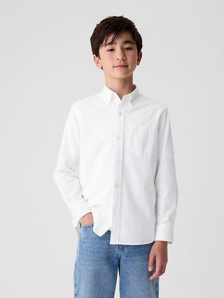 Camisa de Botones con Bolsillo, Niño