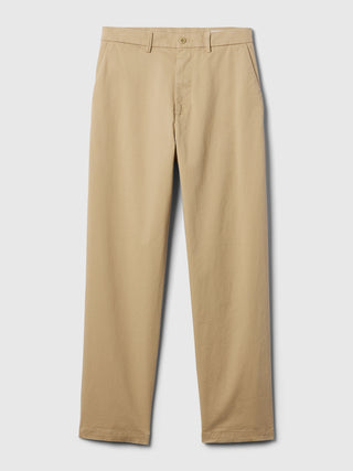 Relaxed Fit Mid-Rise Trousers with Pockets