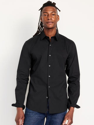 Camisa Manga Larga de Algodón
