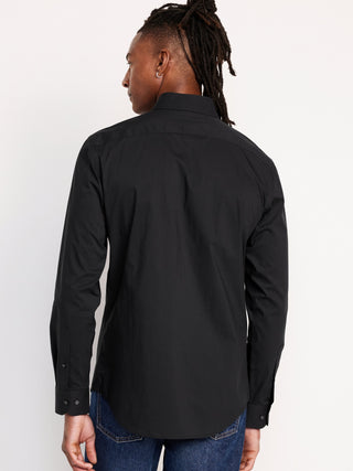 Camisa Manga Larga de Algodón