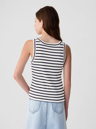 Camiseta sin Mangas Acanalada, Niña