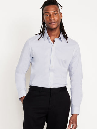 Camisa Manga Larga Slim Fit de Algodón