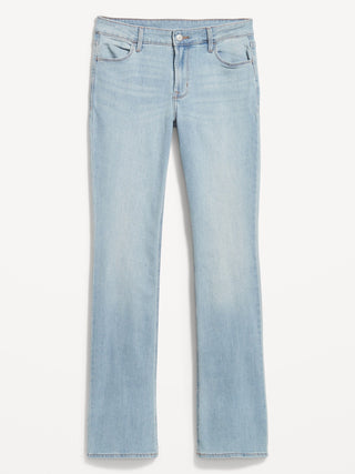 Mid-Rise Wow Boot-Cut Jeans.