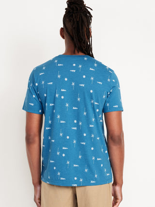 Camiseta Manga Corta con Cuello Redondo