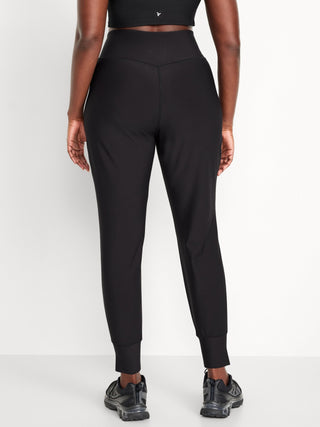 Pantalón Deportivo Talle Alto con Bolsillos