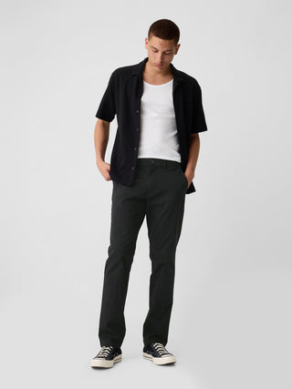 Jeans Holgados Talle Medio con Bolsillos.
