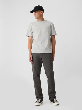 Jeans Holgados Talle Medio con Bolsillos.