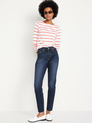 Jeans Skinny Talle Alto con Bolsillos