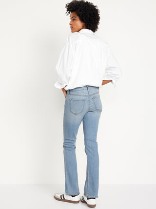 Mid-Rise Wow Boot-Cut Jeans.