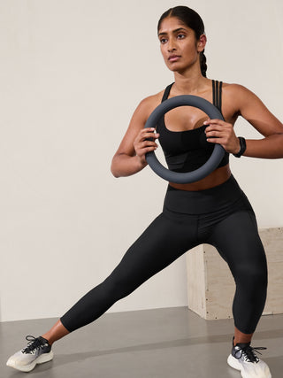 Legging Talle Alto Largo 7/8 con Bolsillos