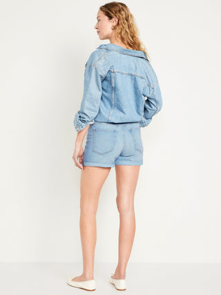 Short Denim Talle Alto