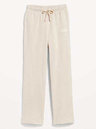 Women's Athletic Pants with Elastic Waist and Logo