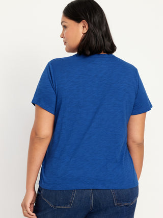 Camiseta Manga Corta de Algodón