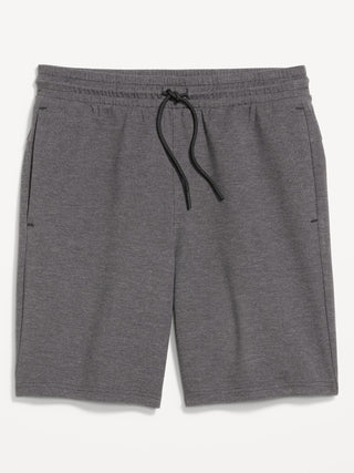 Elastic Waist Shorts with Pockets