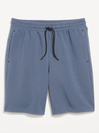 Elastic Waist Shorts with Pockets