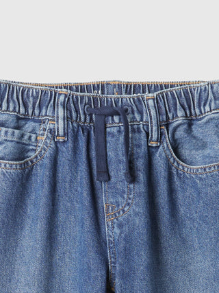 Jeans Rectos con Cintura Elástica, Niño